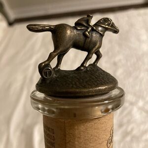 Blanton’s empty bottle Letter “T” bottled in 2017.